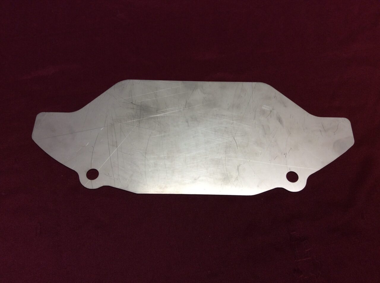 Automatic transmission C-4 164 tooth inspection plate, new, stainless.