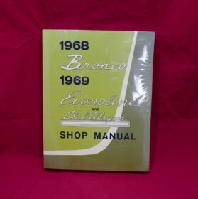 1968 Ford Bronco Shop Manual