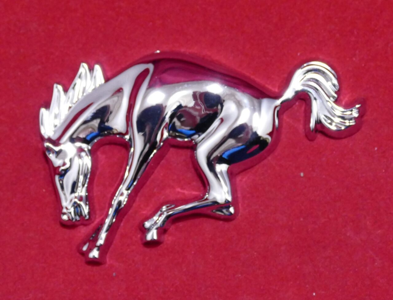 Bucking Bronco Horse Emblem, New.