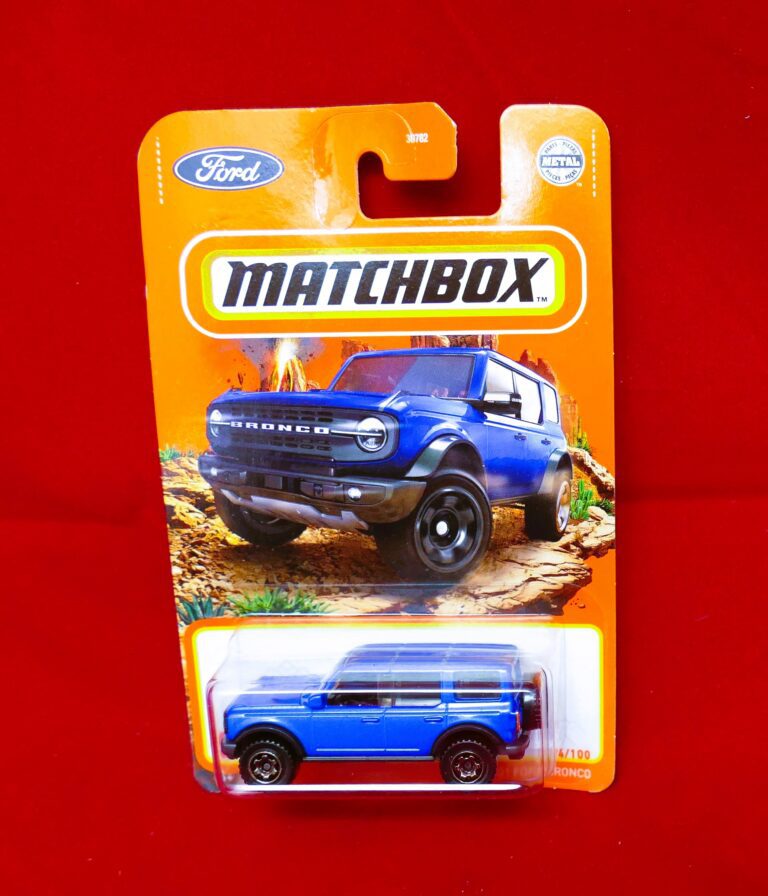 2021 Matchbox - 2021 Ford Bronco - Diecast - Blue